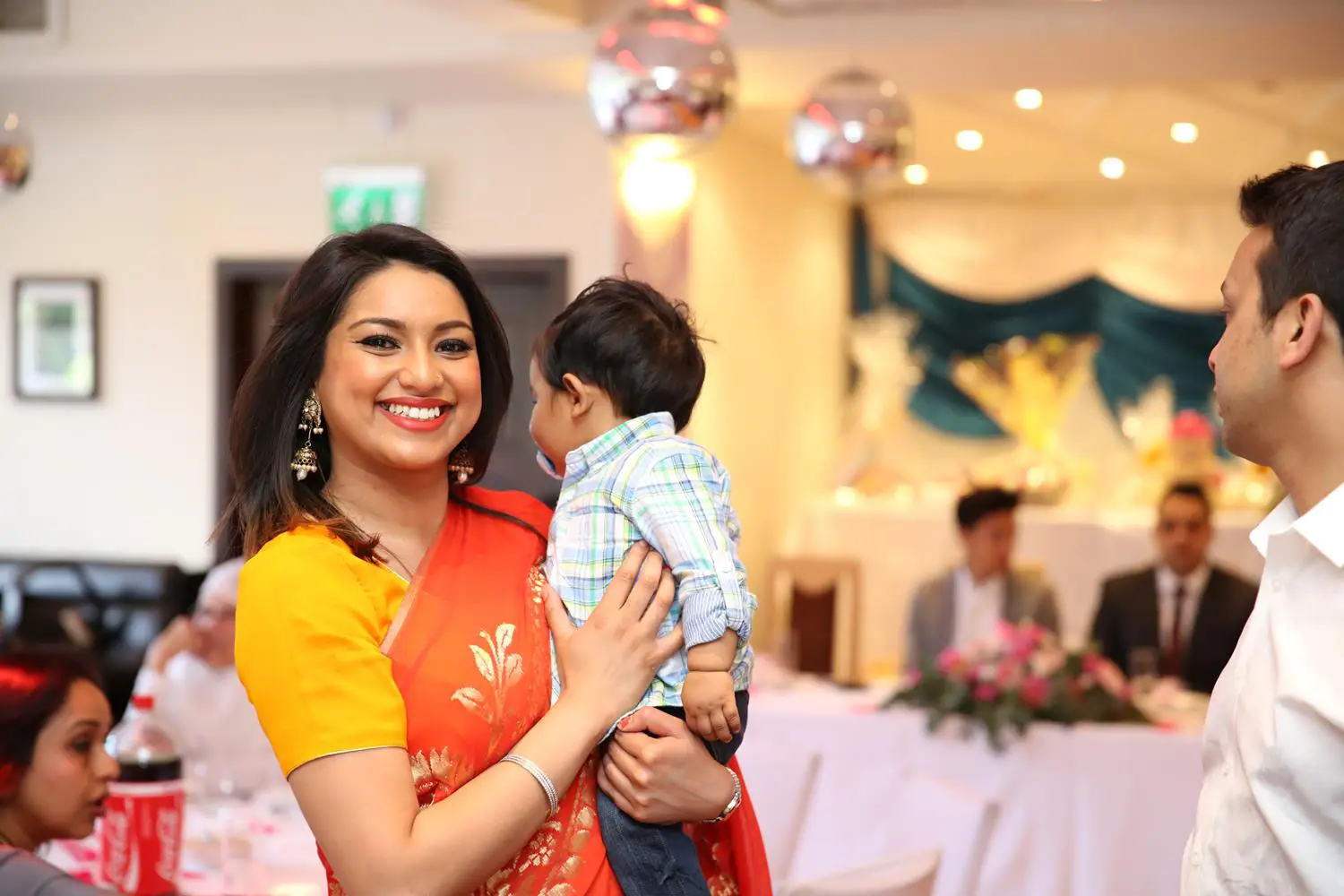 Portrait Photography London at Indian Wedding by MAKSAM Photography
